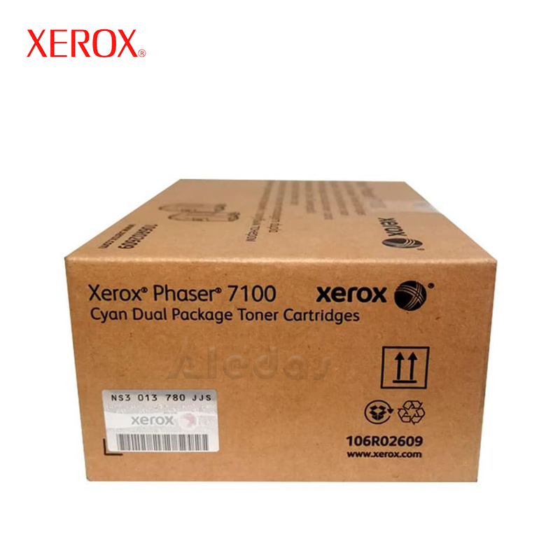 Tóner Xerox 106R02609 Cyan Dual Pack 9,000 páginas