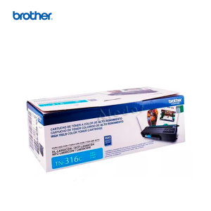 Tóner Brother TN-316C Cyan para HL-L8350CDW ( 3,500 Pág.)