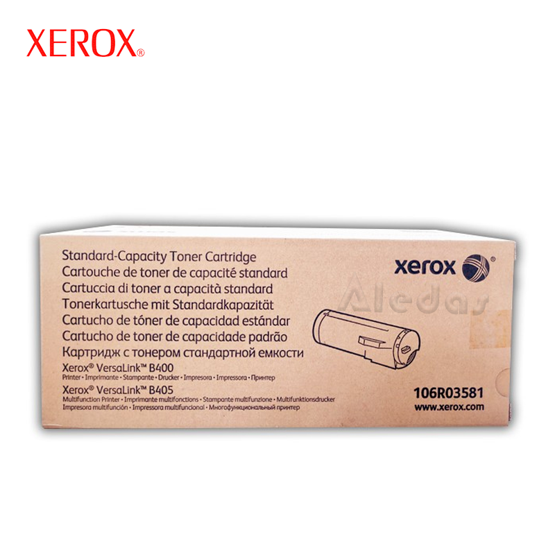 Tóner Xerox 106R03581 Negro 5,900 páginas