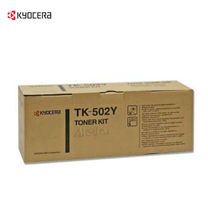 Tóner Kyocera TK-502Y Yellow 8,000 Pag.