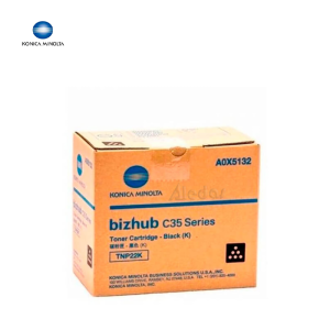 Tóner Konica Minolta TNP22K (A0X5152) Negro 6,000 Pag.