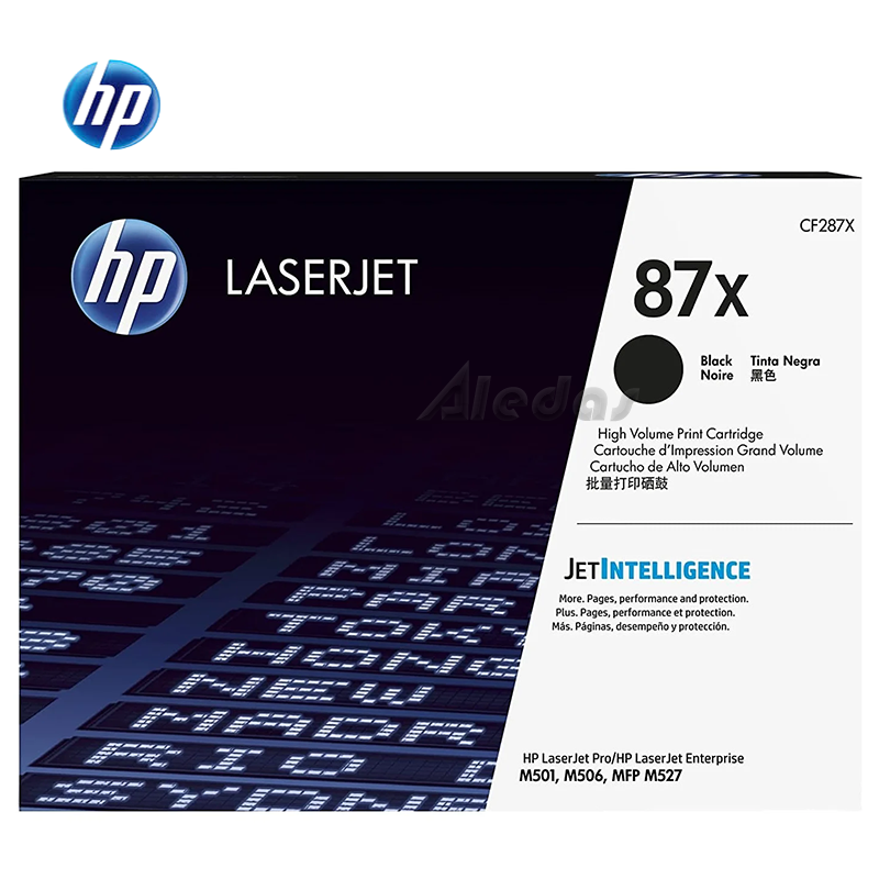 Tóner HP 87X (CF287X) L.J.E. M506 NEGRO 18.000 Pag.