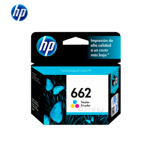 Tinta HP 662 (CZ104AL) Tricolor 100 Pag.